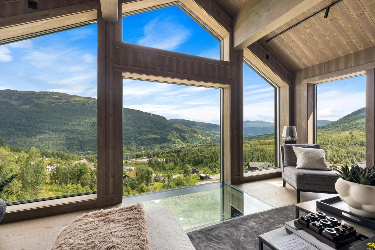 The Panorama Retreat - Rindabotn Cabin Villa Sogndal Exterior foto